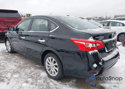 2019 Nissan Sentra Sv z USA, uszkodzony, nr VIN 3N1AB7AP3KY445671